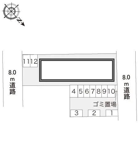 江別市東野幌本町 月極駐車場